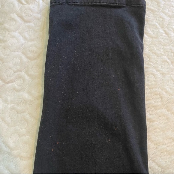True Religion Black Jeans Girl’s Size 16 Geno Relaxed Slim Fair Condition Stains - Picture 2 of 16